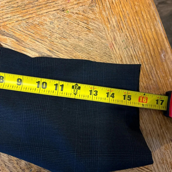 Vintage Jacket Blue Plaid 100% Wool Blazer John Alexander for Foleys 42R X 36W - Picture 8 of 10